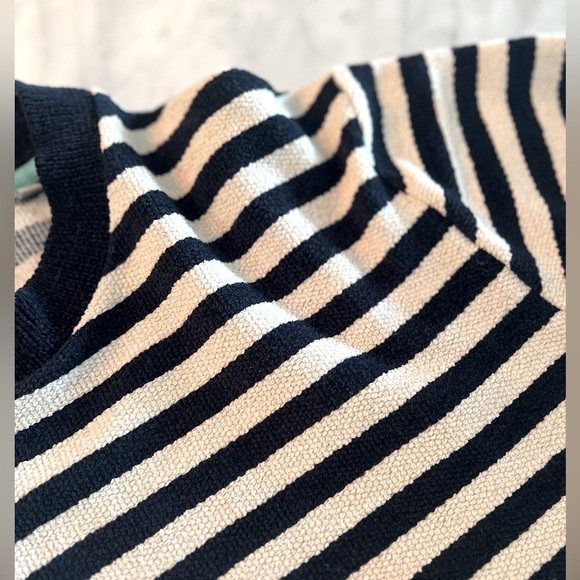 Scotch & Soda Striped Terry Crew Neck - Picture 7 of 9